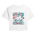 thumbnail image 1 of Disney - Splash Into Summer - Juniors Cropped Graphic T-Shirt, 1 of 4