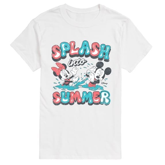 Disney - Splash Into Summer - Men's Short Sleeve Graphic T-Shirt