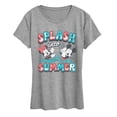 thumbnail image 1 of Disney - Splash Into Summer - Women's Short Sleeve Graphic T-Shirt, 1 of 4