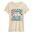 thumbnail image 1 of Disney - Splash Into Summer - Women's Short Sleeve Graphic T-Shirt, 1 of 4
