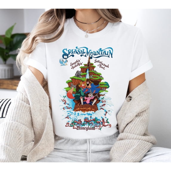 Disney Splash Mountain Disneyland Zip-A-Dee-Doo-Dah Brer Rabbit Ride T-shirt