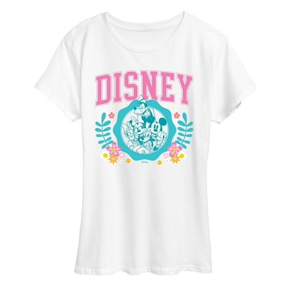 Disney - Spring Disney Mickey and Friends - Women's Short Sleeve Graphic T-Shirt