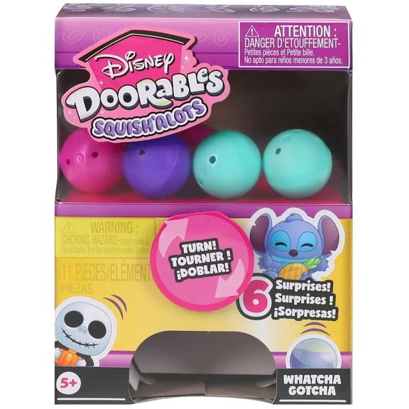 Disney SquishAlots Whatcha Gotcha Mystery Pack (6 Surprises Inside!)