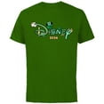 thumbnail image 1 of Disney St. Patrick's Day 2026 Matching Trip Vacation Logo - Short Sleeve Cotton T-Shirt for Adults - Customized-Kelly, 1 of 5