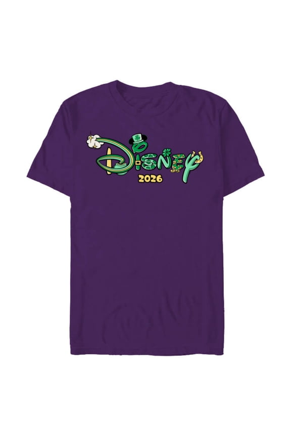 St. Patrick's Day 2026 Matching Trip Vacation Logo - Short Sleeve Blended T-Shirt for Adults - Customized-Purple