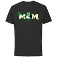 thumbnail image 1 of Disney St. Patrick's Day Mom Gift Lucky Matching Trip - Short Sleeve Cotton T-Shirt for Adults - Customized-Black, 1 of 5