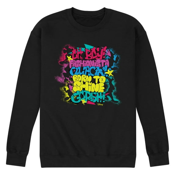 Disney - Stacked Editorial - Men's Crew Neck Fleece Pullover