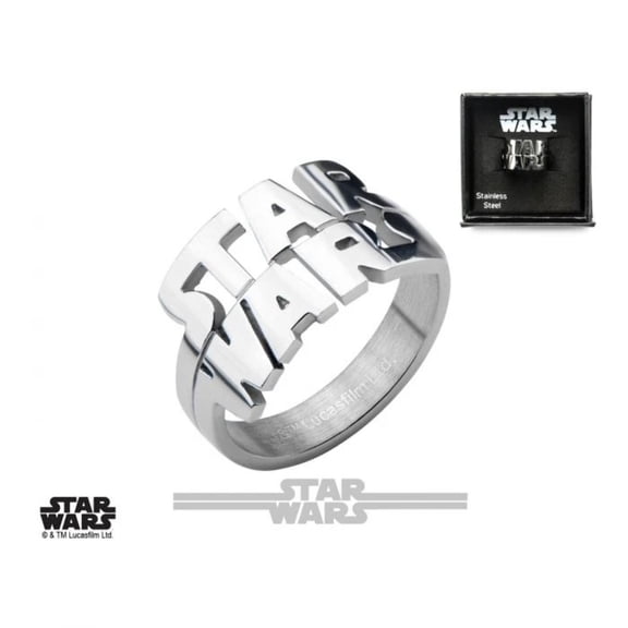 Disney Stainless Steel Cutout Logo Ring