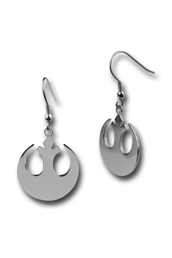 Disney Stainless Steel Rebel Alliance Dangle Hook Earrings