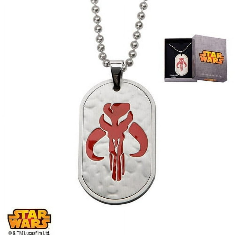 Star wars 2024 dog tag necklace