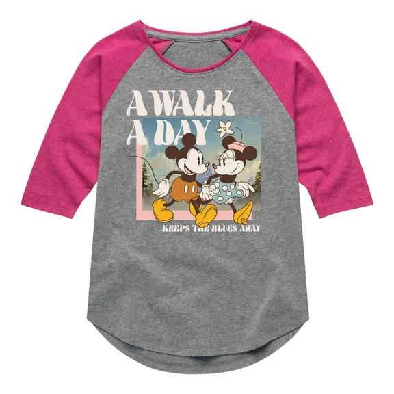 Disney - A Walk A Day - Toddler & Youth Girls Fleece Dress