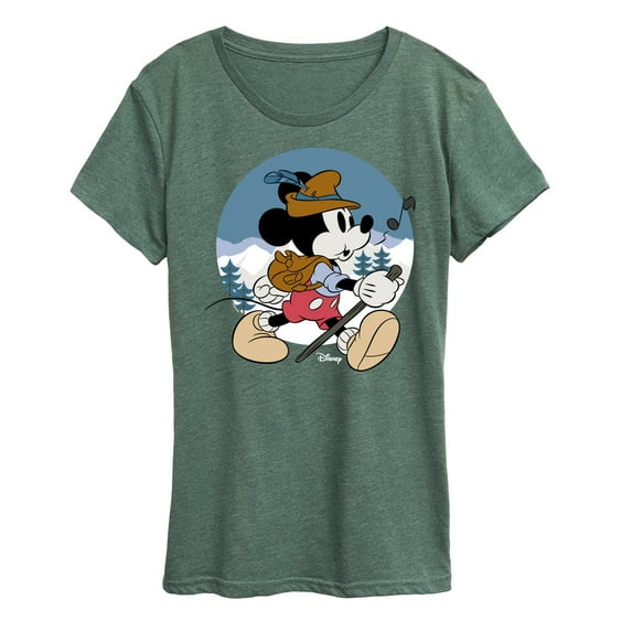 Disney Standard - Alpine Mickey - Women's Short Sleeve Graphic T-Shirt