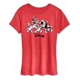 thumbnail image 1 of Disney - Standard Character Group - Women's Short Sleeve Graphic T-Shirt, 1 of 4