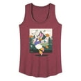 thumbnail image 1 of Disney Standard - Daisy With Leaves - Women's Racerback Tank Top, 1 of 5
