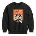 thumbnail image 1 of Disney - Explore Nature - Toddler & Youth Crewneck Fleece Sweatshirt, 1 of 5