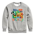 thumbnail image 1 of Disney - Its Fun To Explore - Toddler & Youth Crewneck Fleece Sweatshirt, 1 of 5