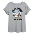 thumbnail image 1 of Disney - Just Enjoy The View - Women's Oversized T-Shirt, 1 of 5