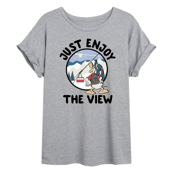 Disney - Just Enjoy The View - Women's Oversized T-Shirt