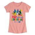 thumbnail image 1 of Disney Standard - Lets Have An Adventure - Toddler & Youth Girls Short Sleeve Graphic T-Shirt, 1 of 5
