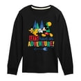thumbnail image 1 of Disney Standard - Lets Have An Adventure - Toddler & Youth Long Sleeve Graphic T-Shirt, 1 of 5