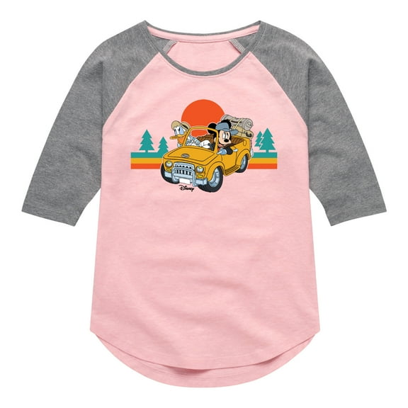 Disney - Lets Hit The Road - Toddler & Youth Girls Fleece Dress