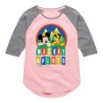 thumbnail image 1 of Disney Standard - Mickey And Pluto - Toddler & Youth Girls Fleece Dress, 1 of 5