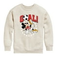 thumbnail image 1 of Disney - Mickey & Friends - Goal - Mickey Plays Soccer - Toddler And Youth Crewneck Fleece Sweatshirt, 1 of 5