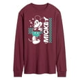thumbnail image 1 of Disney Standard - Mickey & Friends - Mickey Hanging Out - Men's Long Sleeve T-Shirt, 1 of 1