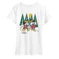 thumbnail image 1 of Disney - Mickey & Friends - Mickey & Minnie Take a Hike - Women's Short Sleeve Graphic T-Shirt, 1 of 5