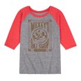 thumbnail image 1 of Disney Standard - Mickeys Ski Shop - Toddler & Youth Raglan Graphic T-Shirt, 1 of 6
