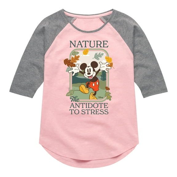 Disney Standard - Nature The Antidote To Stress - Toddler & Youth Girls Fleece Dress