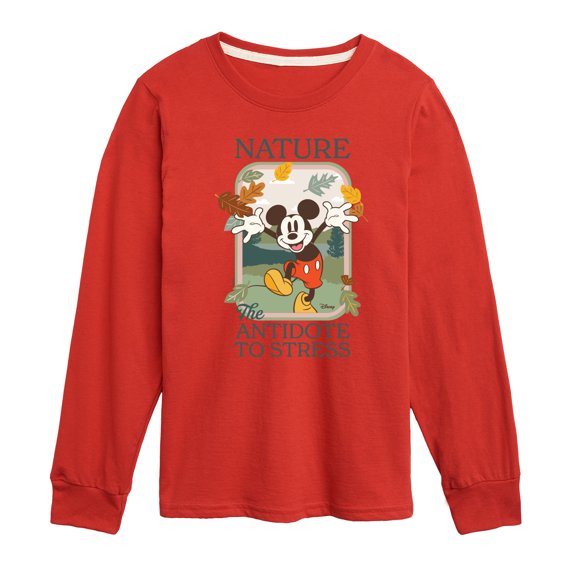 Disney - Nature The Antidote To Stress - Toddler & Youth Long Sleeve Graphic T-Shirt
