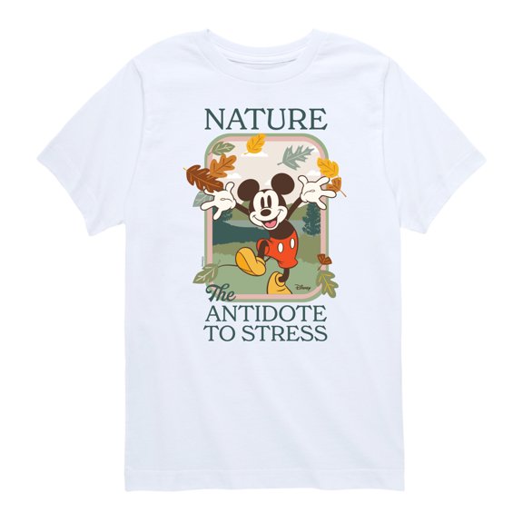Disney - Nature The Antidote To Stress - Toddler & Youth Short Sleeve Graphic T-Shirt