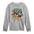 thumbnail image 1 of Disney - Packed For Adventure Pluto Mickey - Toddler & Youth Long Sleeve Graphic T-Shirt, 1 of 5
