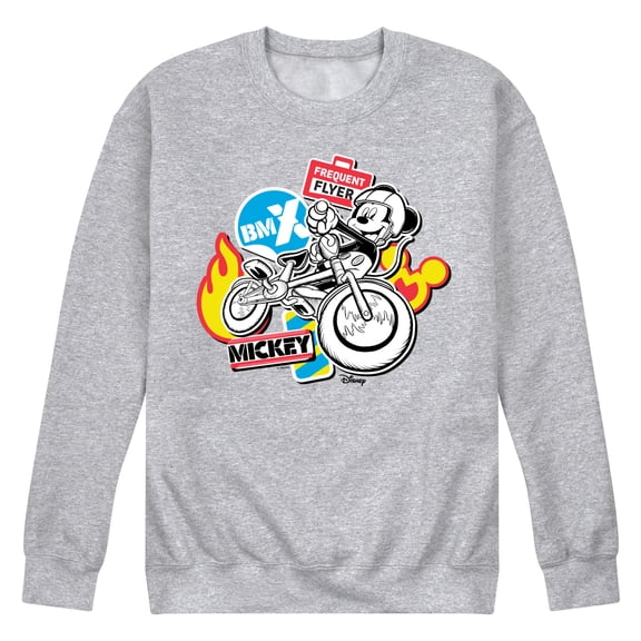 Disney - Standard Sports - BMX Frequent Flyer - Men's Crew Neck Fleece Pullover