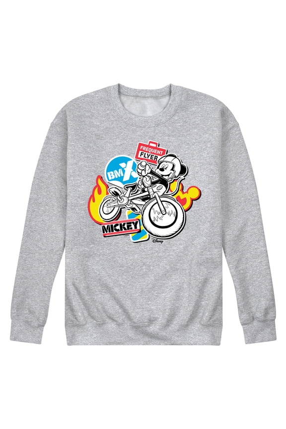 - Standard Sports - BMX Frequent Flyer - Men's Crew Neck Fleece Pullover
