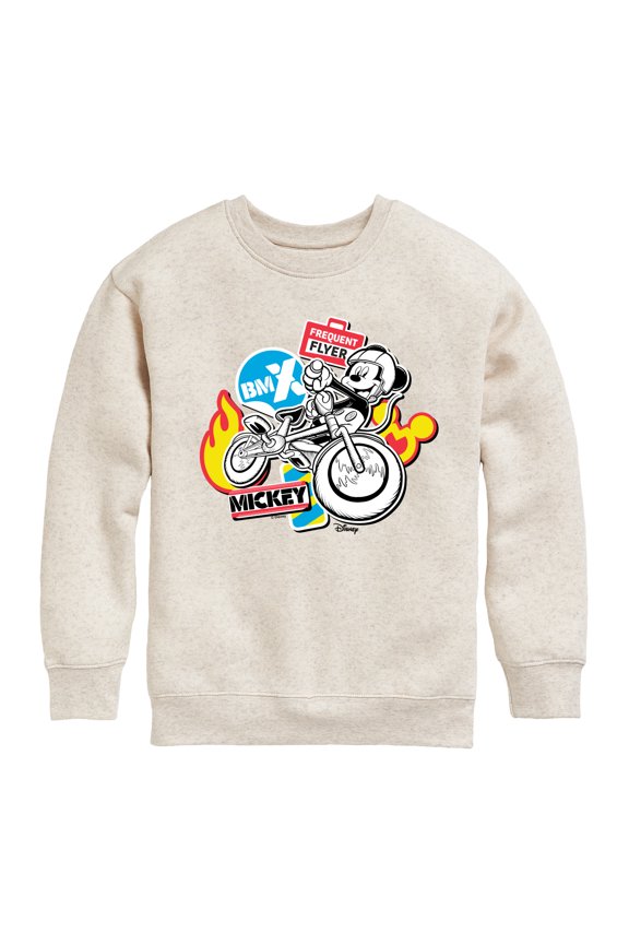 - Standard Sports - BMX Frequent Flyer - Youth Crewneck Fleece Sweatshirt