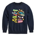 thumbnail image 1 of Disney - Standard Sports - Donald, Goofy, Pluto, Mickey S8KR Crew - Youth Crewneck Fleece Sweatshirt, 1 of 5