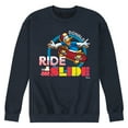 thumbnail image 1 of Disney - Standard Sports - Ride & Slide with Donald - Men's Crew Neck Fleece Pullover, 1 of 5