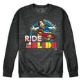 thumbnail image 1 of Disney - Standard Sports - Ride & Slide with Donald - Men's Crew Neck Fleece Pullover, 1 of 5