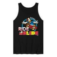 thumbnail image 1 of Disney - Standard Sports - Ride & Slide with Donald - Men's Jersey Tank Top, 1 of 5