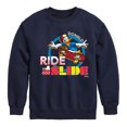thumbnail image 1 of Disney - Standard Sports - Ride & Slide with Donald - Youth Crewneck Fleece Sweatshirt, 1 of 5
