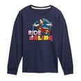 thumbnail image 1 of Disney - Standard Sports - Ride & Slide with Donald - Youth Long Sleeve Graphic T-Shirt, 1 of 5