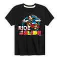 thumbnail image 1 of Disney - Standard Sports - Ride & Slide with Donald - Youth Short Sleeve Graphic T-Shirt, 1 of 5