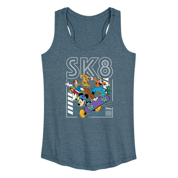 Disney - Standard Sports - SK8 Crew - Women's Racerback Tank Top