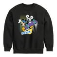 thumbnail image 1 of Disney - Standard Sports - SK8 Life - Youth Crewneck Fleece Sweatshirt, 1 of 5