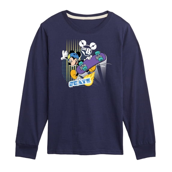 Disney - Standard Sports - SK8 Life - Youth Long Sleeve Graphic T-Shirt