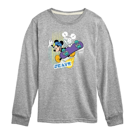 Disney - Standard Sports - SK8 Life - Youth Long Sleeve Graphic T-Shirt