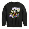 thumbnail image 1 of Disney - Standard Sports - SK8 Mickey - Retro Style - Youth Crewneck Fleece Sweatshirt, 1 of 5