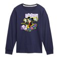 thumbnail image 1 of Disney - Standard Sports - SK8 Mickey - Retro Style - Youth Long Sleeve Graphic T-Shirt, 1 of 5